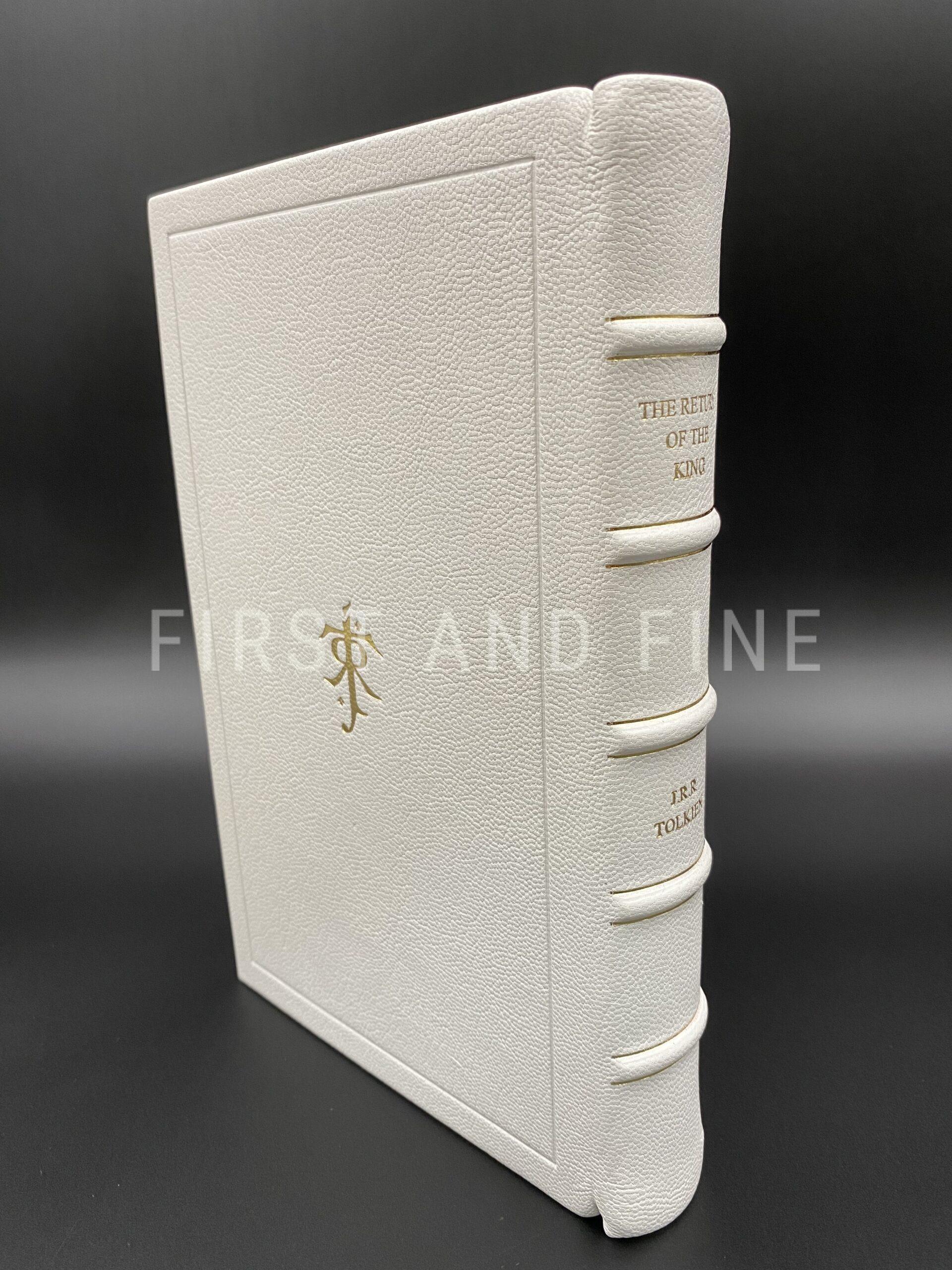 Tolkien, J.R.R. (1954-55) 'The Lord of the Rings', UK first editions beautifully rebound in full leather - Image 4