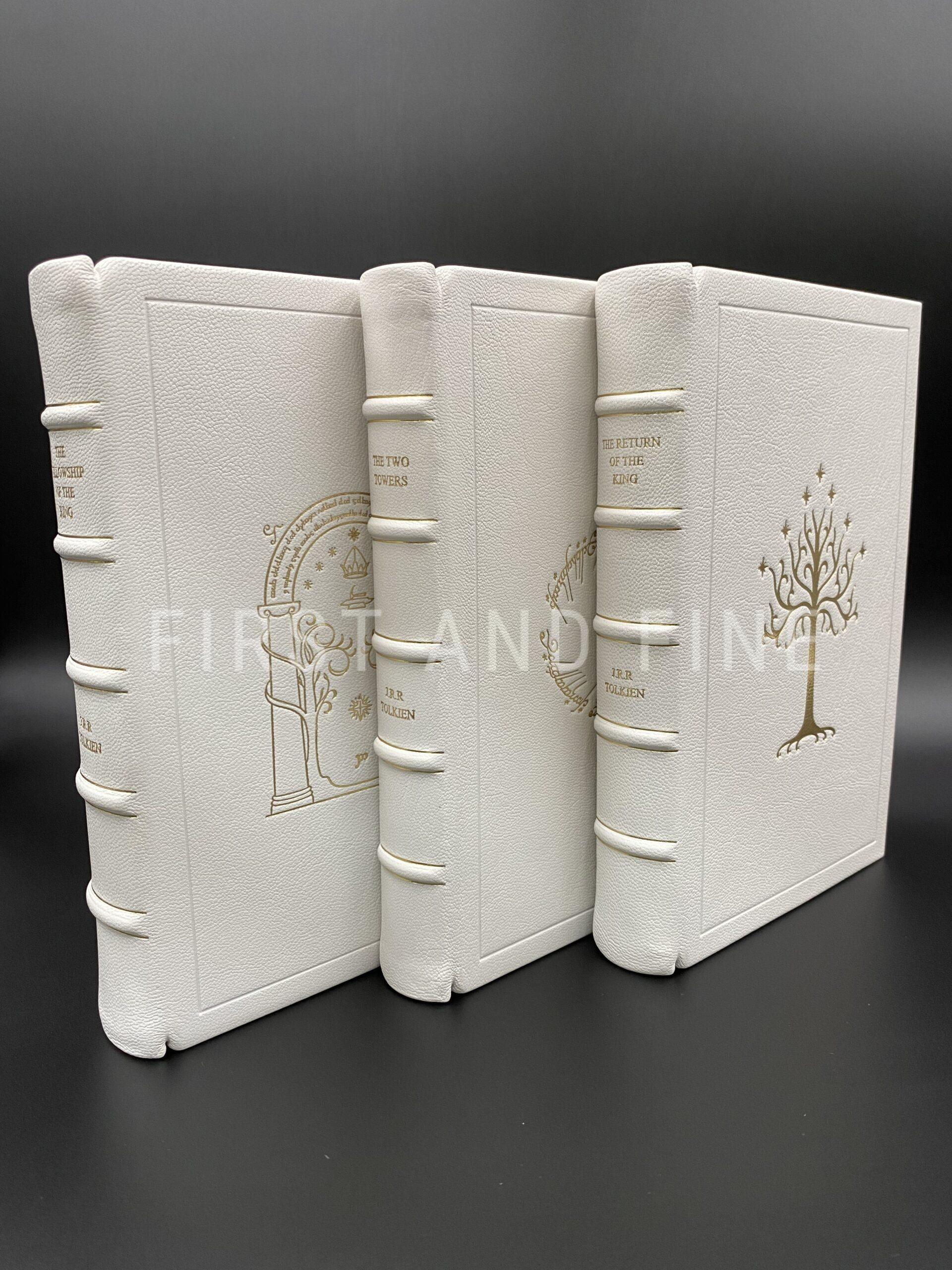 Tolkien, J.R.R. (1954-55) 'The Lord of the Rings', UK first editions beautifully rebound in full leather