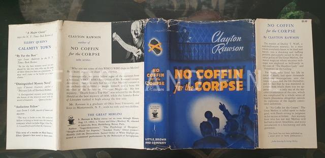 Rawson, Clayton (1942) 'No Coffin for the Corpse', US signed and inscribed first edition - Image 12