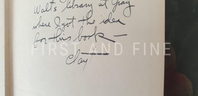 Rawson, Clayton (1942) 'No Coffin for the Corpse', US signed and inscribed first edition - Image 3