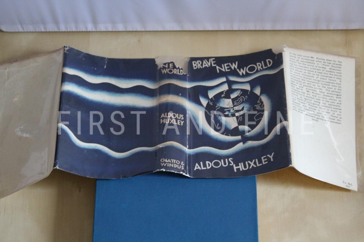 Huxley, Aldous (1932) 'Brave New World', UK first edition with original dust jacket and signed letter - Image 15