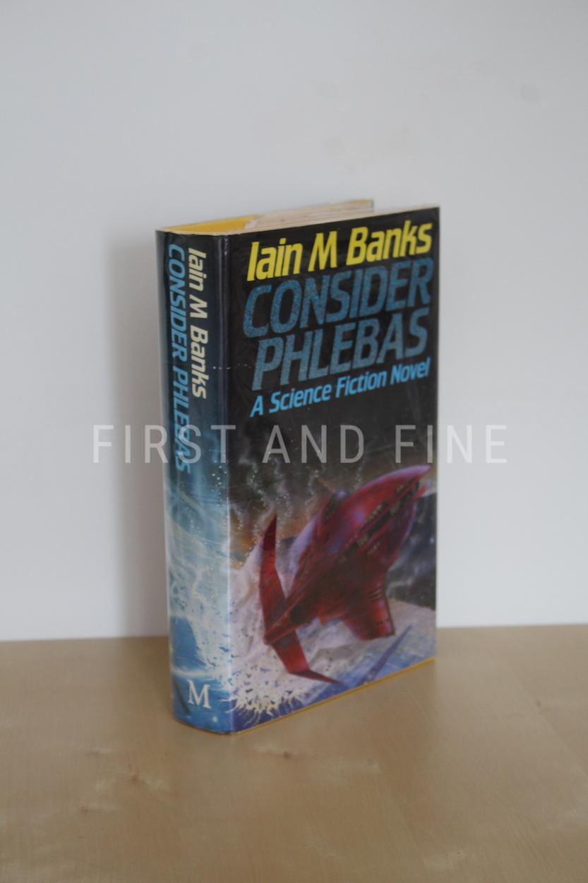 Banks, Iain (1987) 'Consider Phlebas', UK signed and inscribed first edition