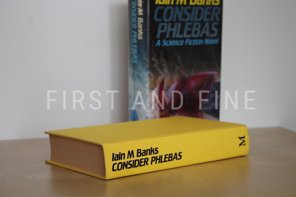 Banks, Iain (1987) 'Consider Phlebas', UK signed and inscribed first edition - Image 4