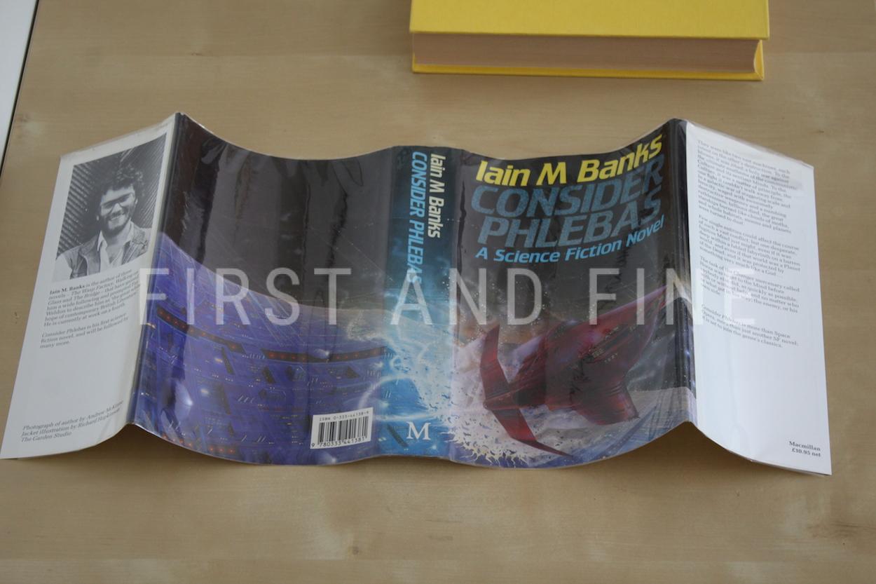 Banks, Iain (1987) 'Consider Phlebas', UK signed and inscribed first edition - Image 10