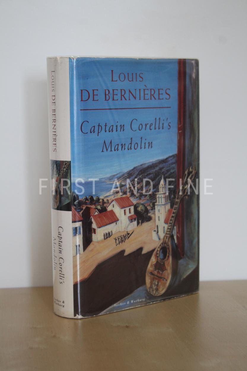 de Bernieres, Louis (1994) ‘Captain Corelli’s Mandolin’, UK signed first edition