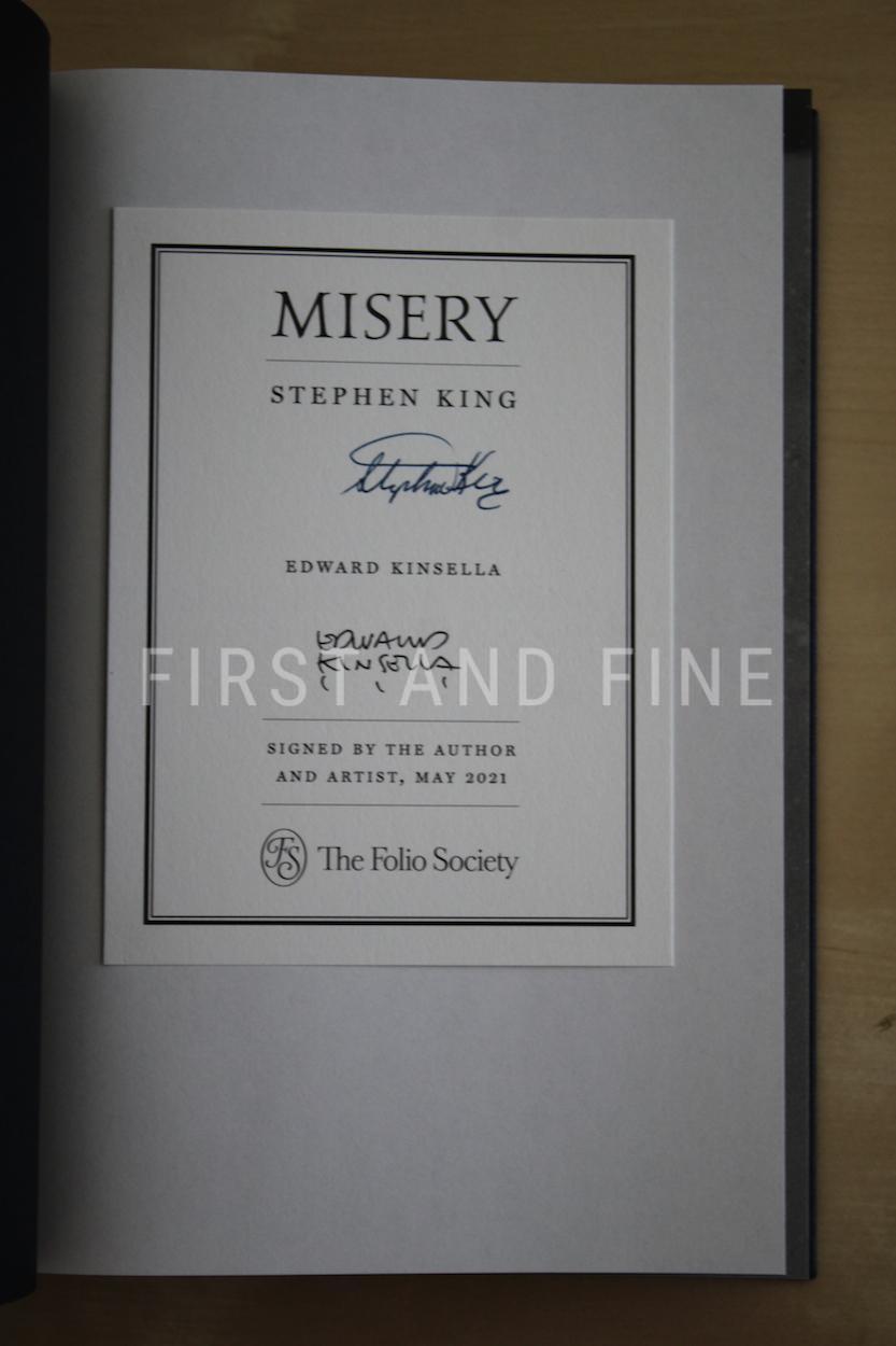 King, Stephen (2021) 'Misery', UK signed illustrated edition by Folio Society - Image 2