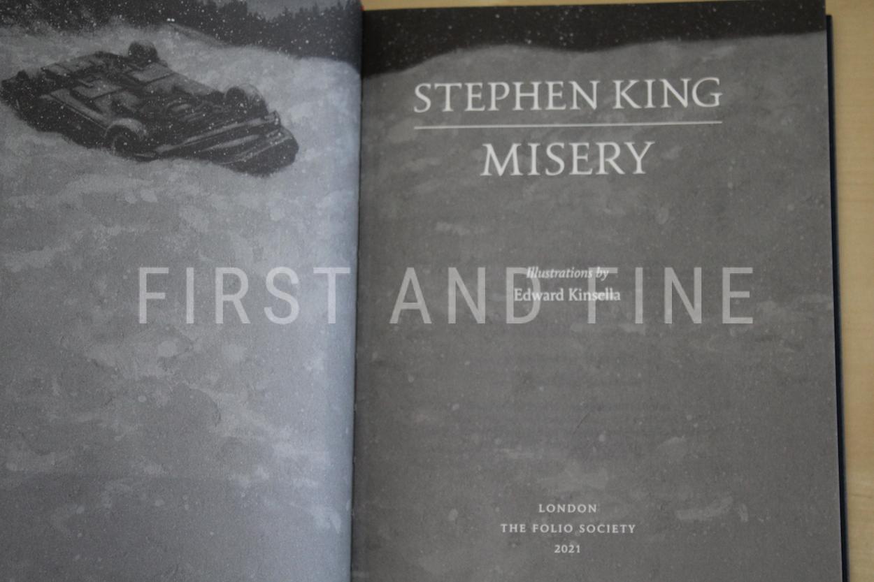 King, Stephen (2021) 'Misery', UK signed illustrated edition by Folio Society - Image 11