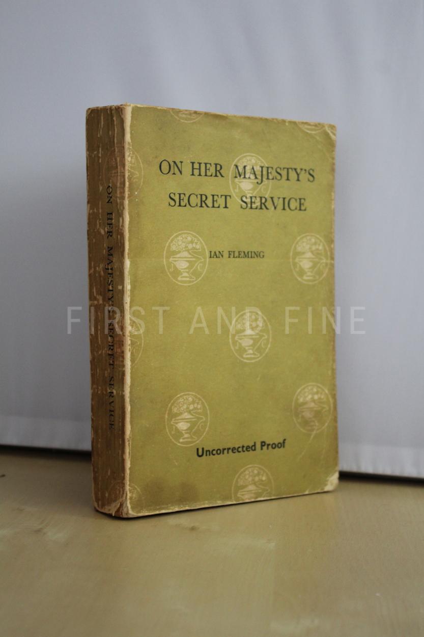Fleming, Ian (1963) 'On Her Majesty's Secret Service', UK uncorrected proof
