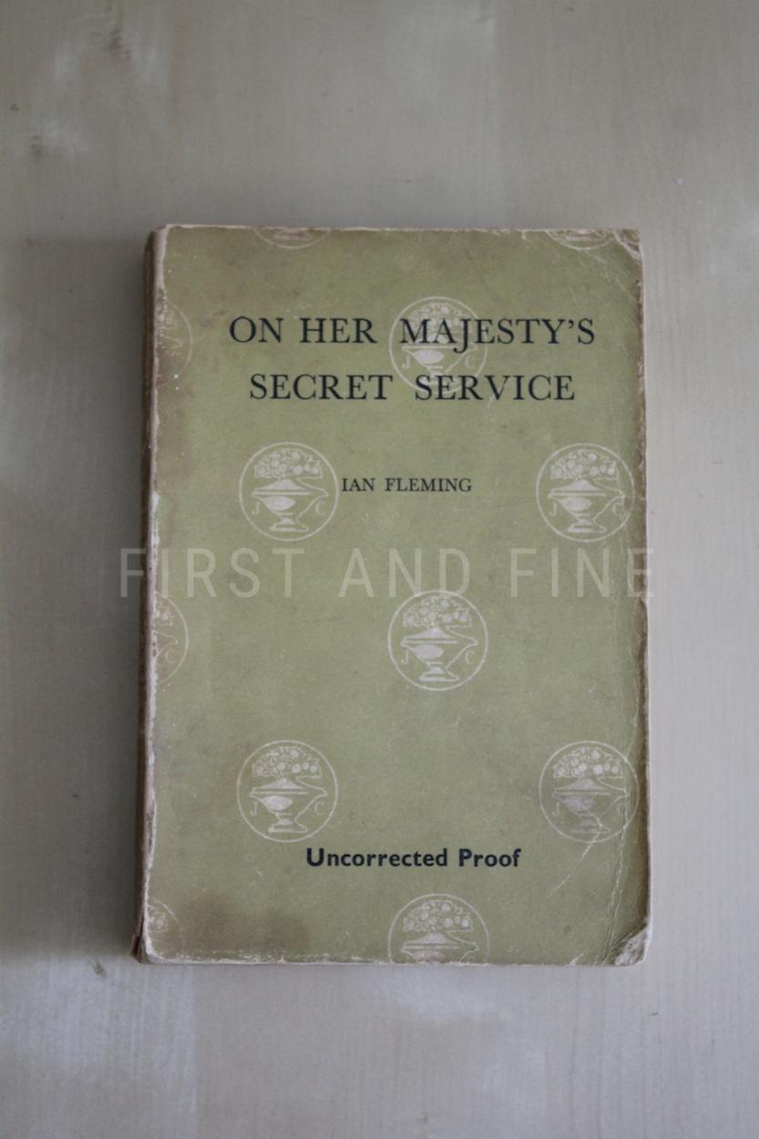 Fleming, Ian (1963) 'On Her Majesty's Secret Service', UK uncorrected proof - Image 2