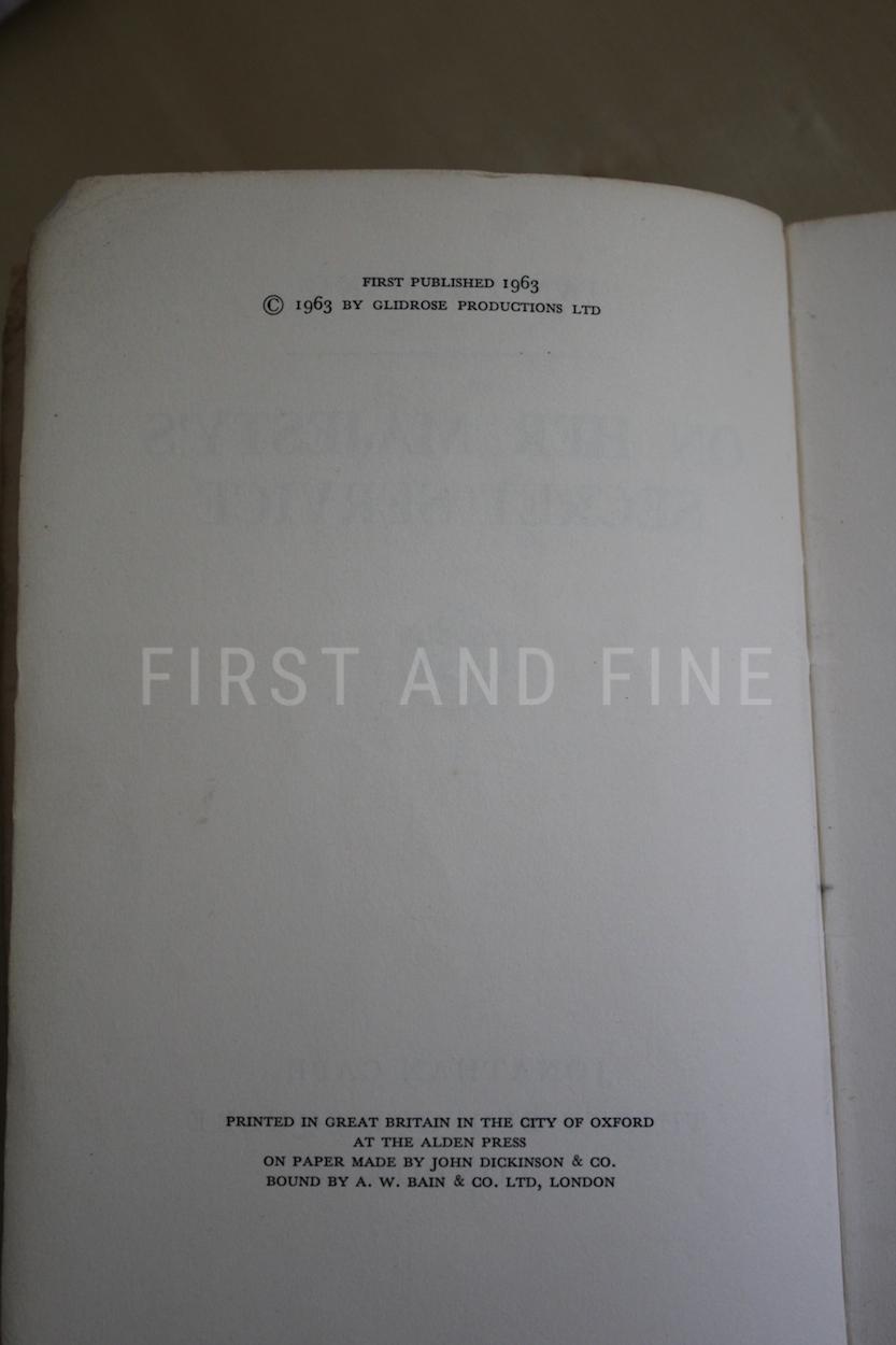 Fleming, Ian (1963) 'On Her Majesty's Secret Service', UK uncorrected proof - Image 8