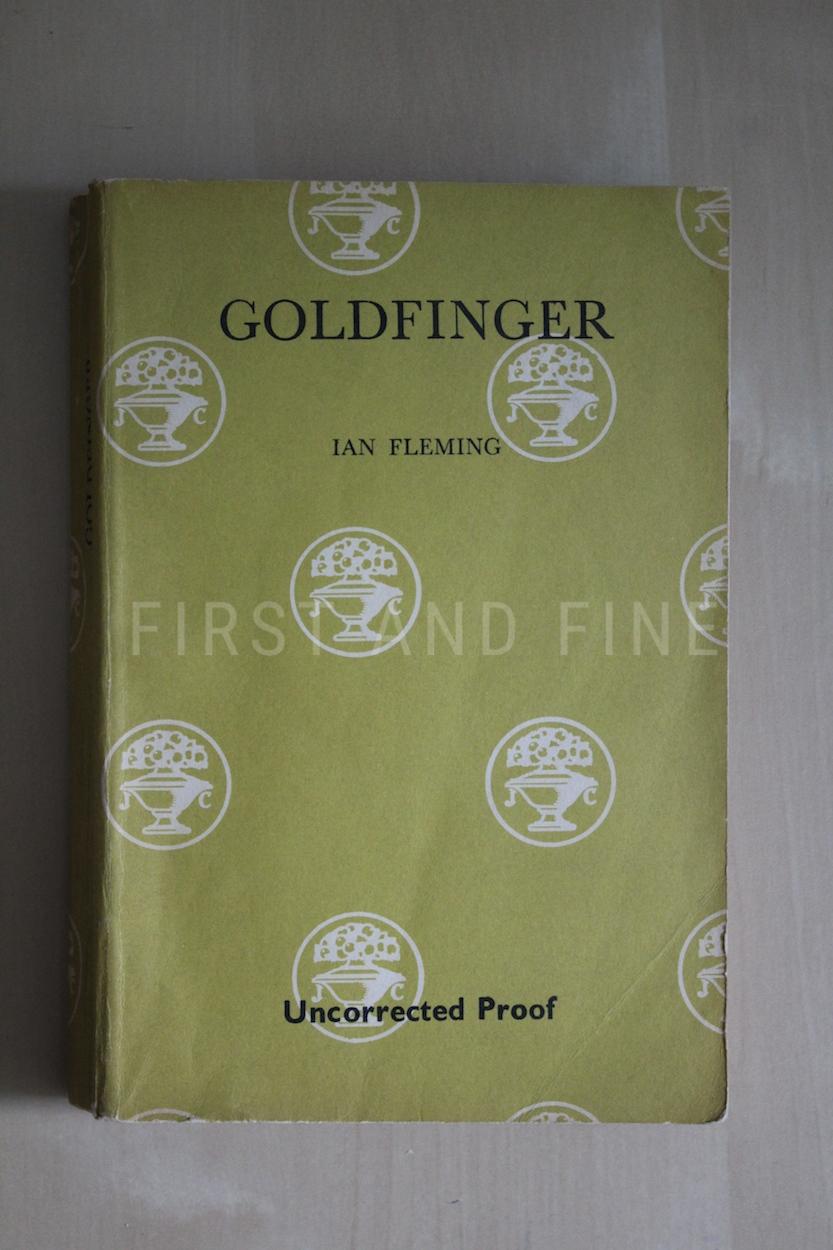 Fleming, Ian (1959) 'Goldfinger', UK uncorrected proof