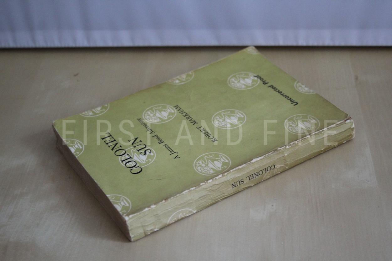 Markham, Robert (Amis, Kingsley) writing as Fleming, Ian (1968) 'Colonel Sun - A James Bond Adventure', UK uncorrected proof - Image 4