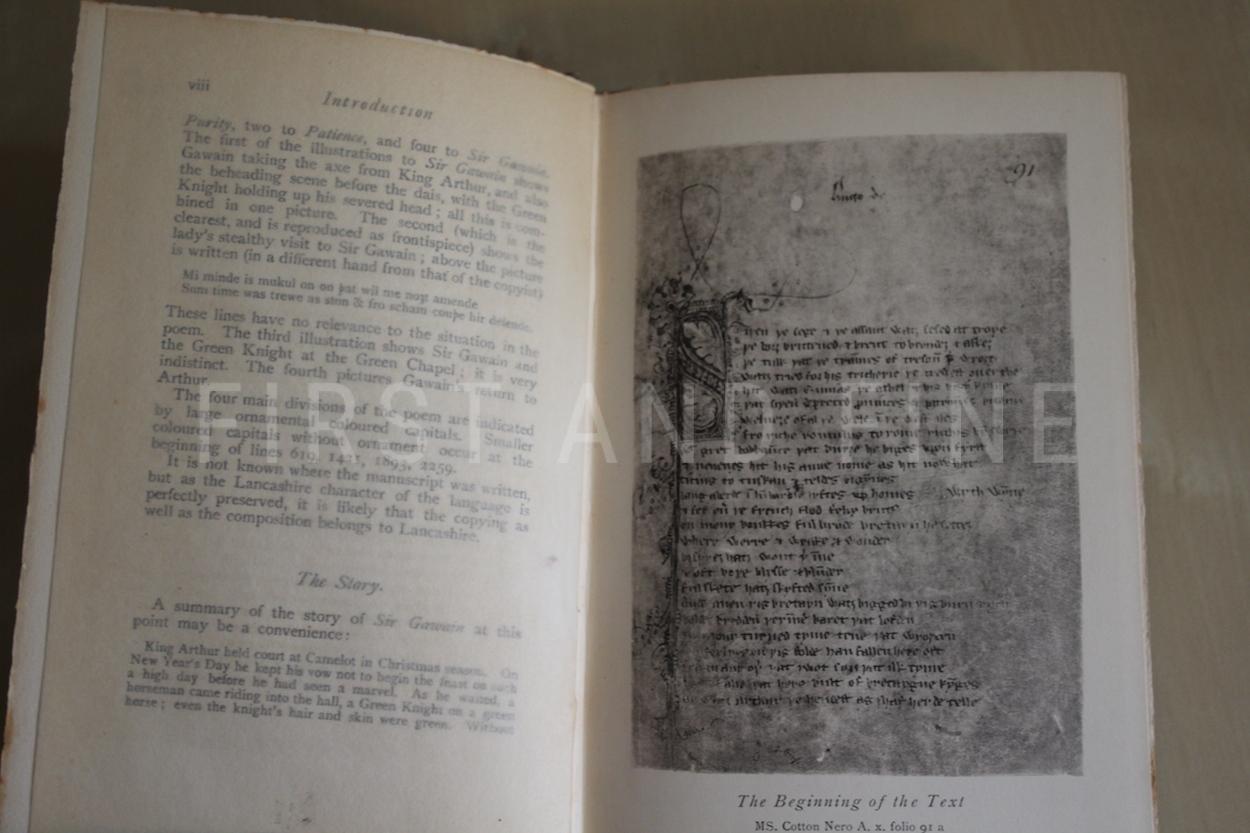 Tolkien, J.R.R. and Gordon, E.V. (1925) 'Sir Gawain and the Green Knight', UK first edition - Image 7