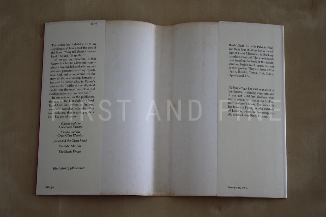 Dahl, Roald (1975) 'Danny, The Champion of the World', US signed and inscribed first edition - Image 14