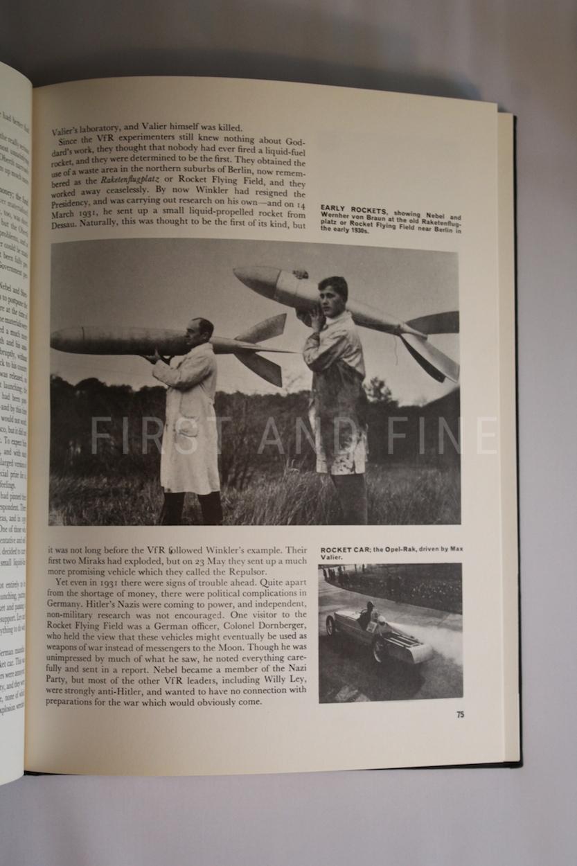 Moore, Patrick (1970) 'Space', signed and inscribed by Wernher von Braun - Image 7