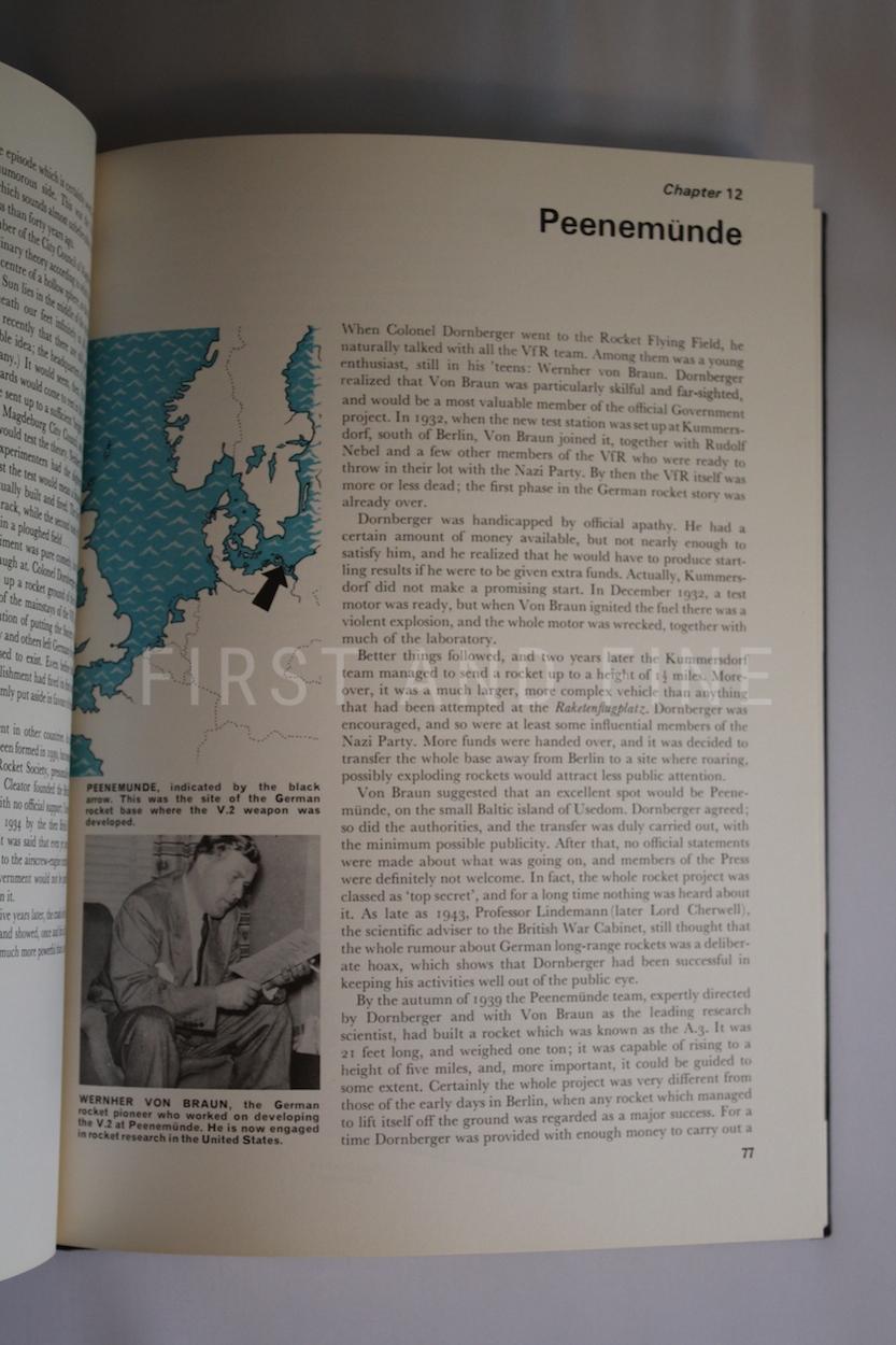 Moore, Patrick (1970) 'Space', signed and inscribed by Wernher von Braun - Image 8