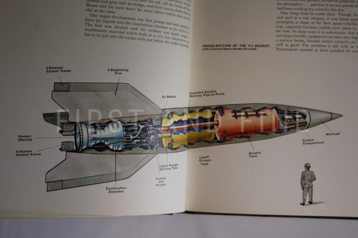 Moore, Patrick (1970) 'Space', signed and inscribed by Wernher von Braun - Image 9
