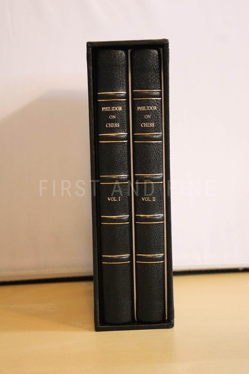 Philidor (1808) 'Studies of Chess', UK edition in two volumes beautifully rebound in full leather - Image 2