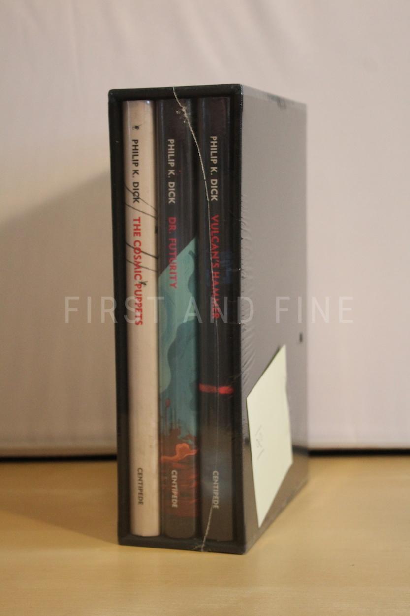 Dick, Philip K. (2020) 'Dr Futurity'; 'The Cosmic Puppets'; 'Vulcan's Hammer', US limited edition by the Centipede Press