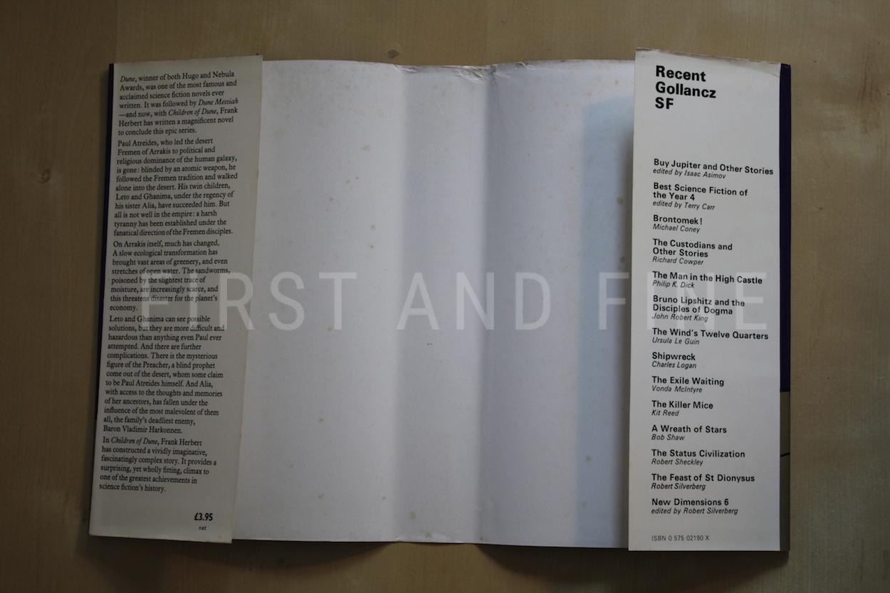 Herbert, Frank (1976) 'Children of Dune', UK signed first edition - Image 12