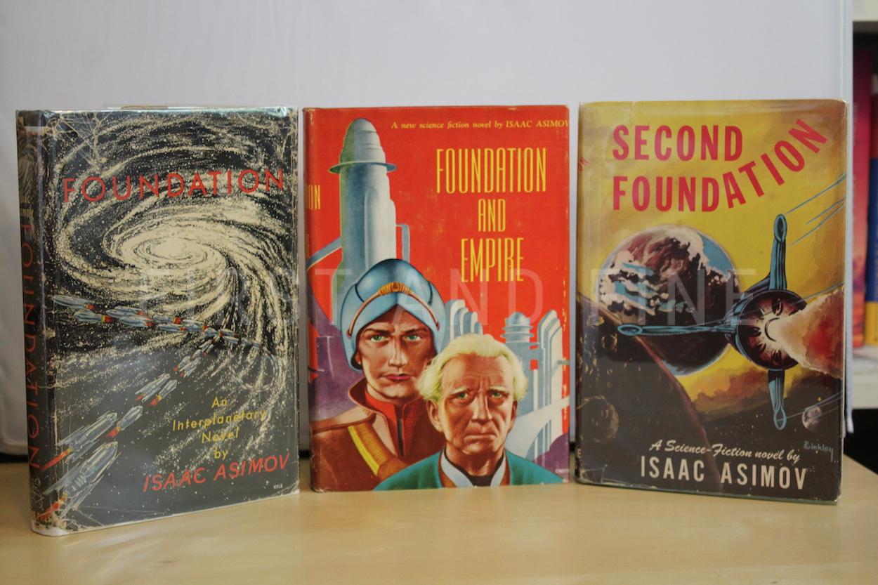Asimov, Isaac (1951-53) 'Foundation' trilogy, US signed first editions with original signed letter - Image 3