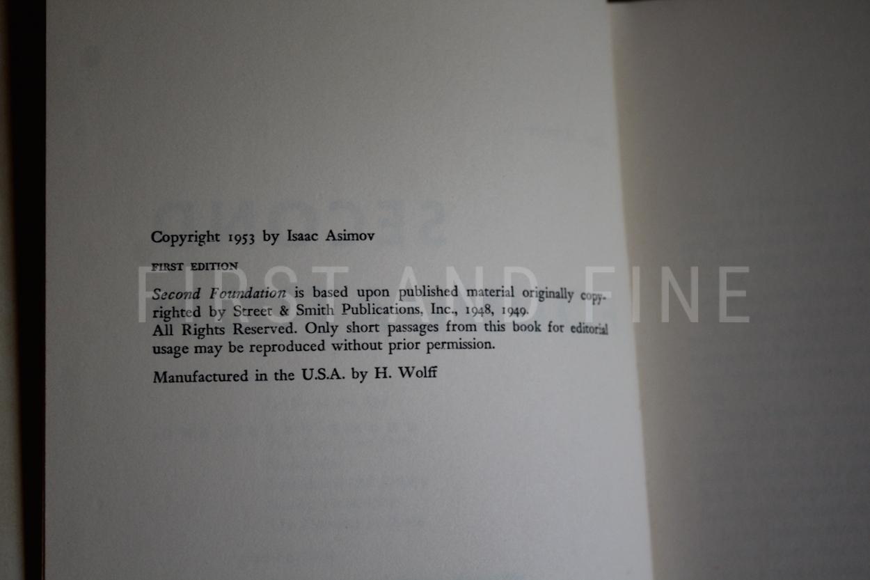 Asimov, Isaac (1951-53) 'Foundation' trilogy, US signed first editions with original signed letter - Image 24