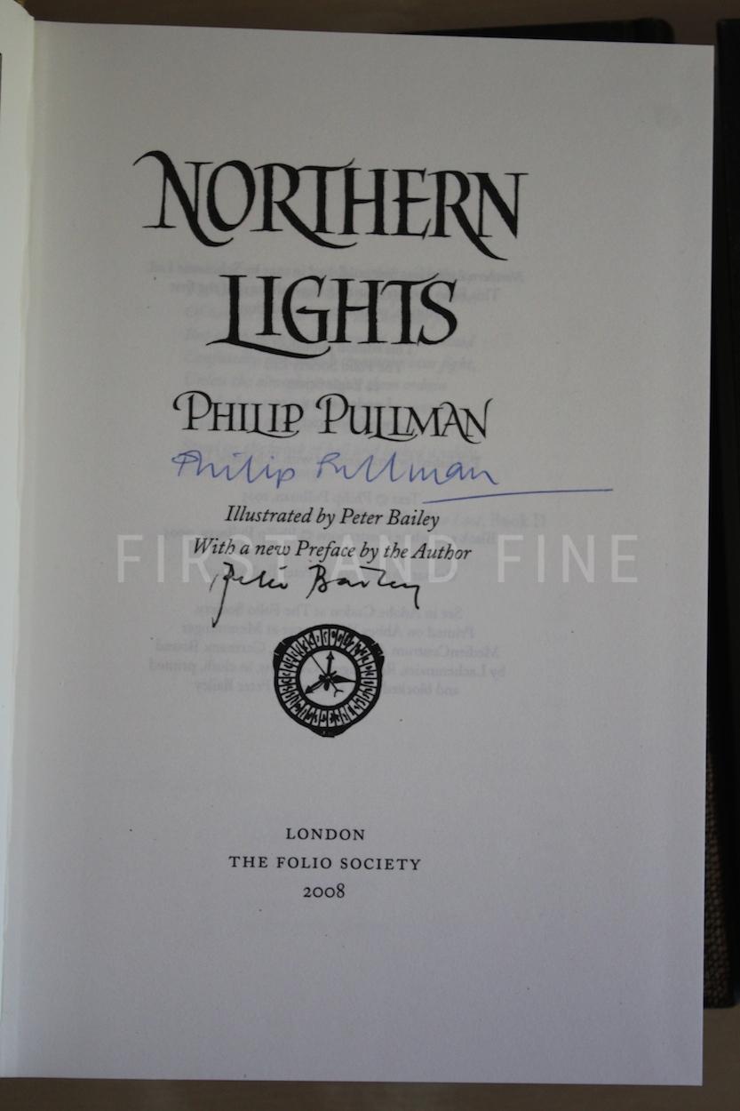 Pullman, Philip (2008) 'His Dark Materials', double signed Folio Society first illustrated edition - Image 2