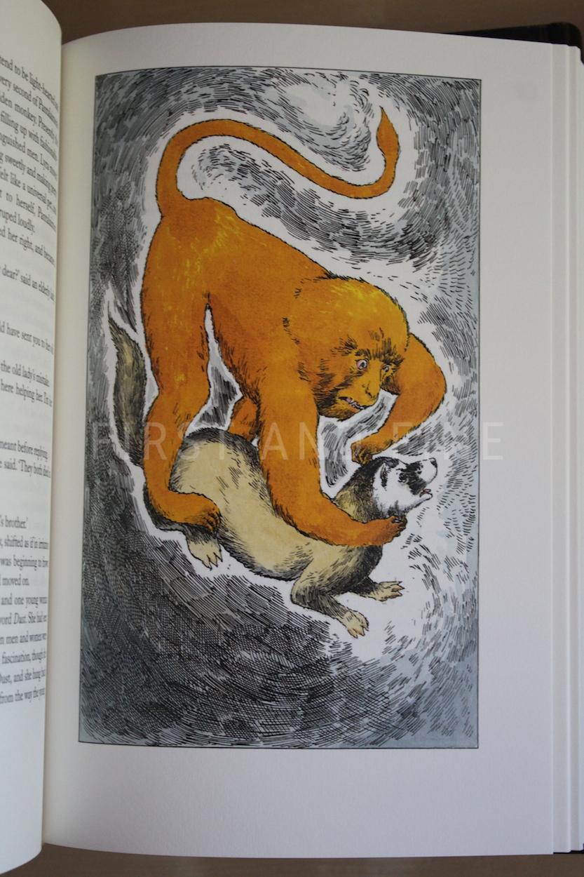 Pullman, Philip (2008) 'His Dark Materials', double signed Folio Society first illustrated edition - Image 9