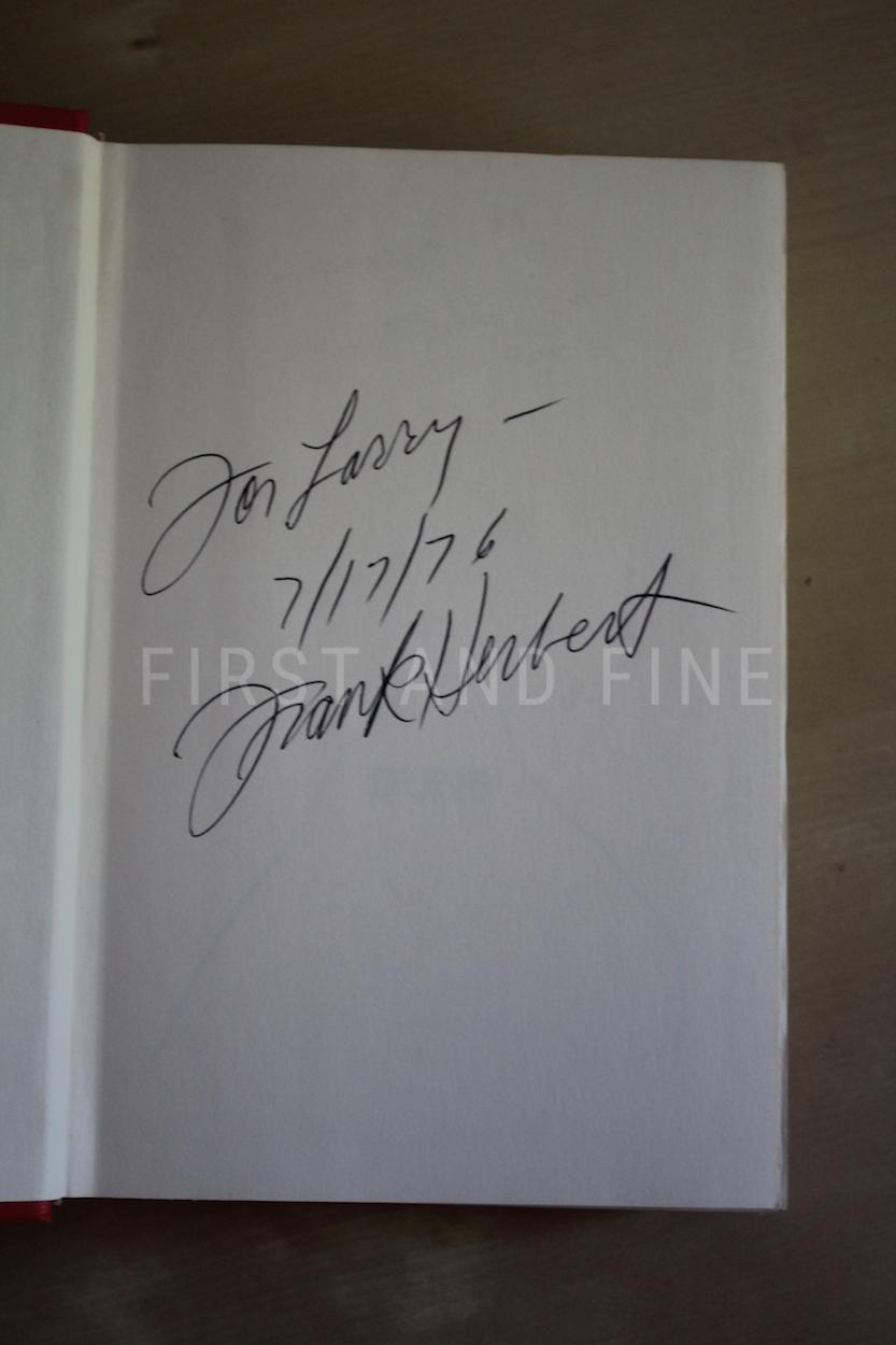 Herbert, Frank (1965) 'Dune', signed and inscribed US book club edition in outstanding condition - Image 2