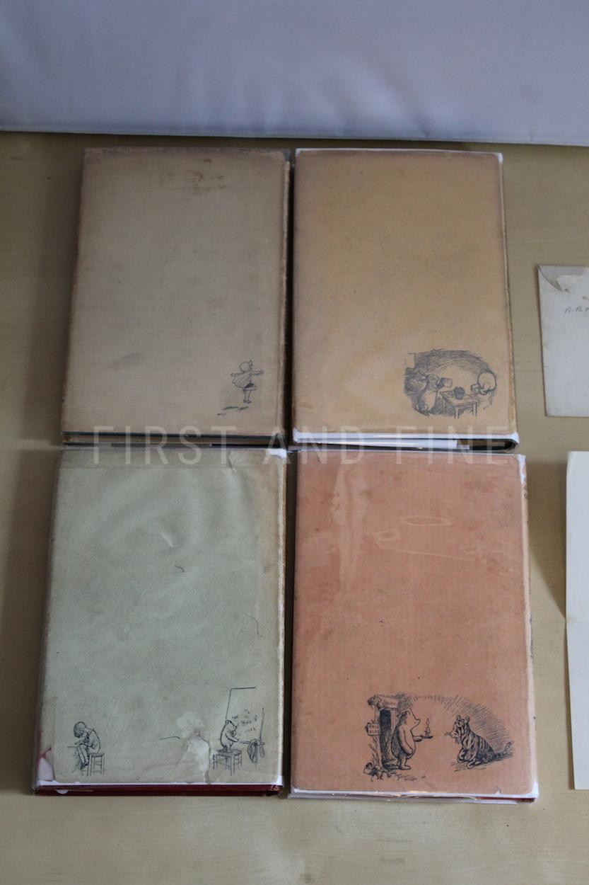 Milne, A.A. (1924-28) the complete 'Winnie-the-Pooh' books, UK first editions with fascinating original handwritten and signed letter - Image 8