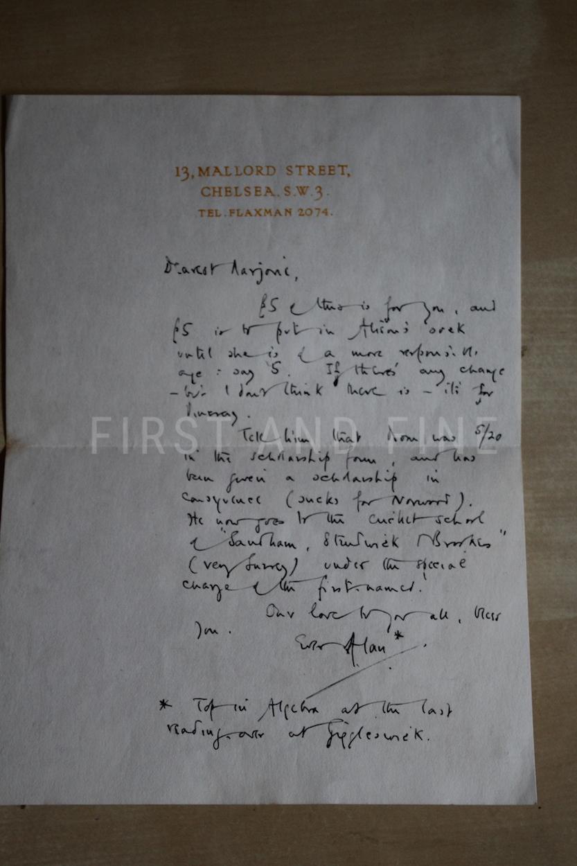 Milne, A.A. (1924-28) the complete 'Winnie-the-Pooh' books, UK first editions with fascinating original handwritten and signed letter - Image 2