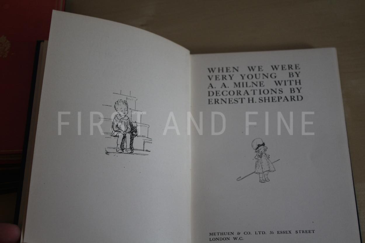 Milne, A.A. (1924-28) the complete 'Winnie-the-Pooh' books, UK first editions with fascinating original handwritten and signed letter - Image 16