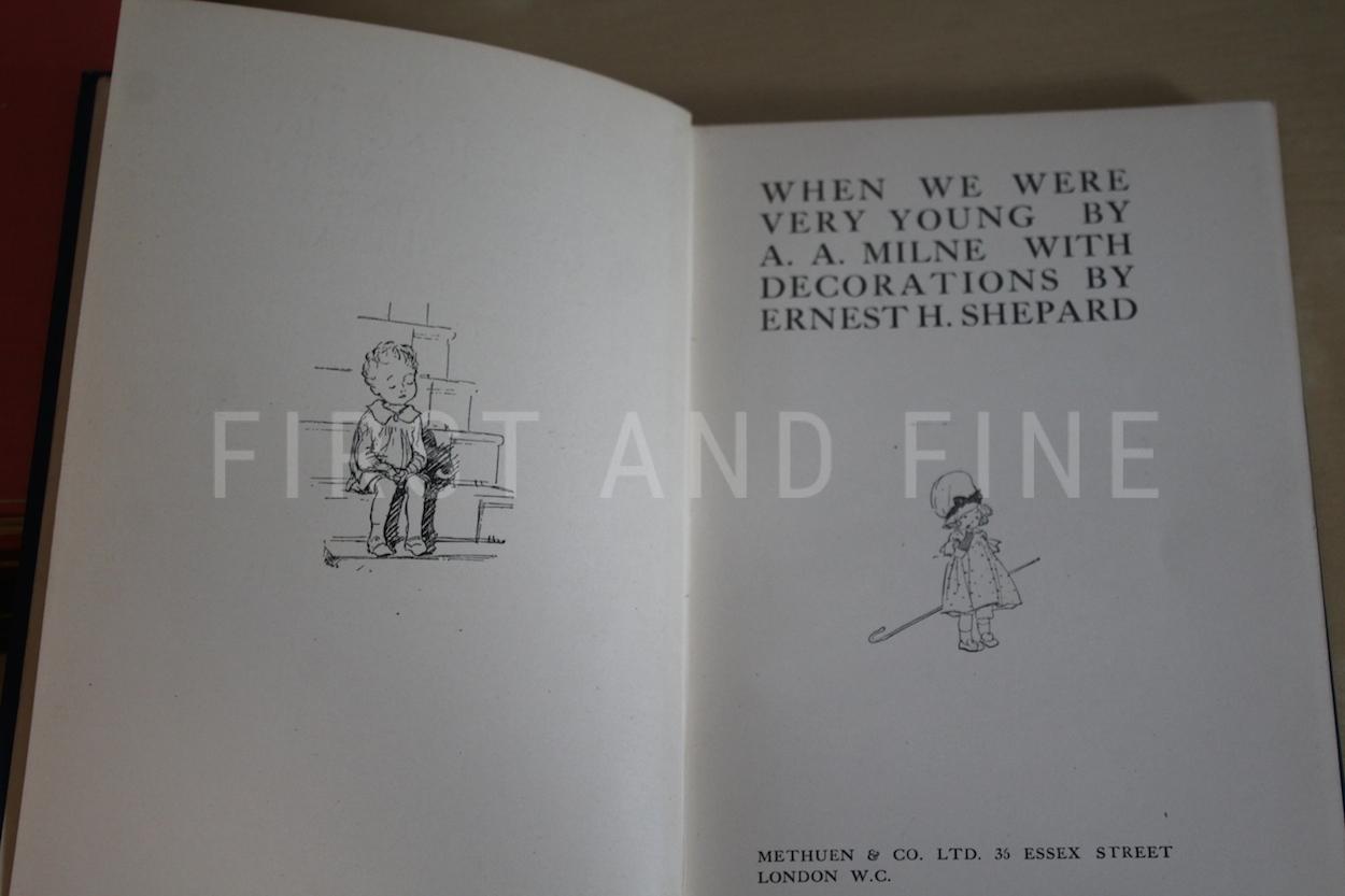 Milne, A.A. (1924-28) the complete 'Winnie-the-Pooh' books, UK first editions with fascinating original handwritten and signed letter - Image 17