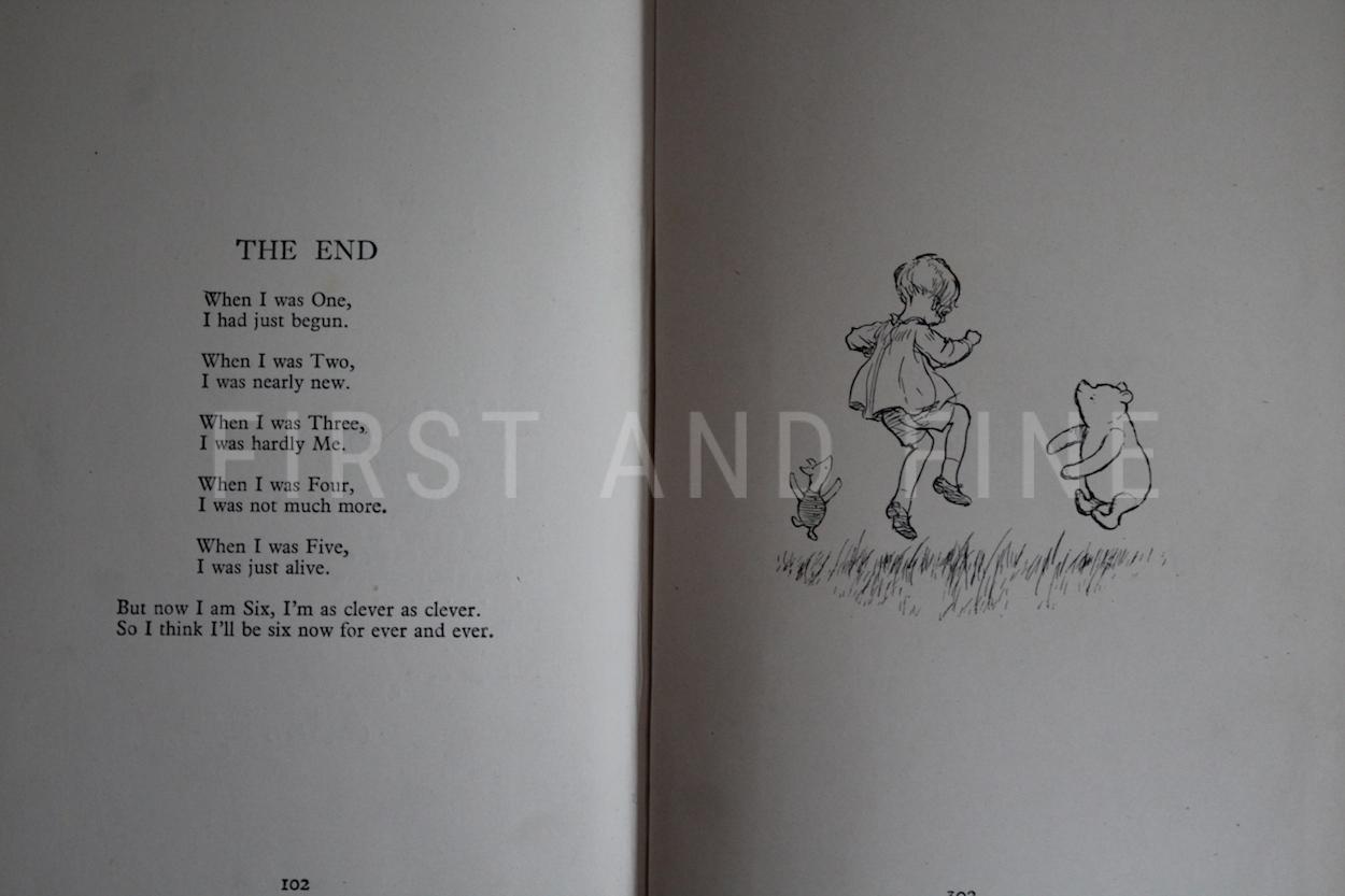 Milne, A.A. (1924-28) the complete 'Winnie-the-Pooh' books, UK first editions with fascinating original handwritten and signed letter - Image 24