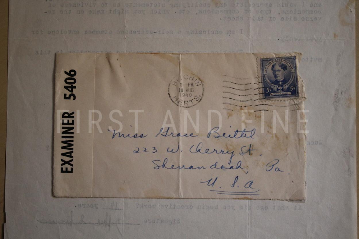 Du Maurier, Daphne (1938) 'Rebecca', UK first edition with signed letter - Image 6