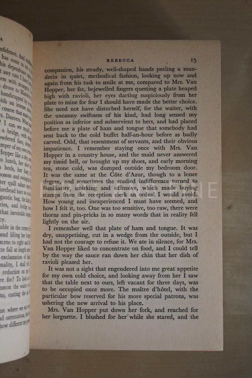 Du Maurier, Daphne (1938) 'Rebecca', UK first edition with signed letter - Image 25