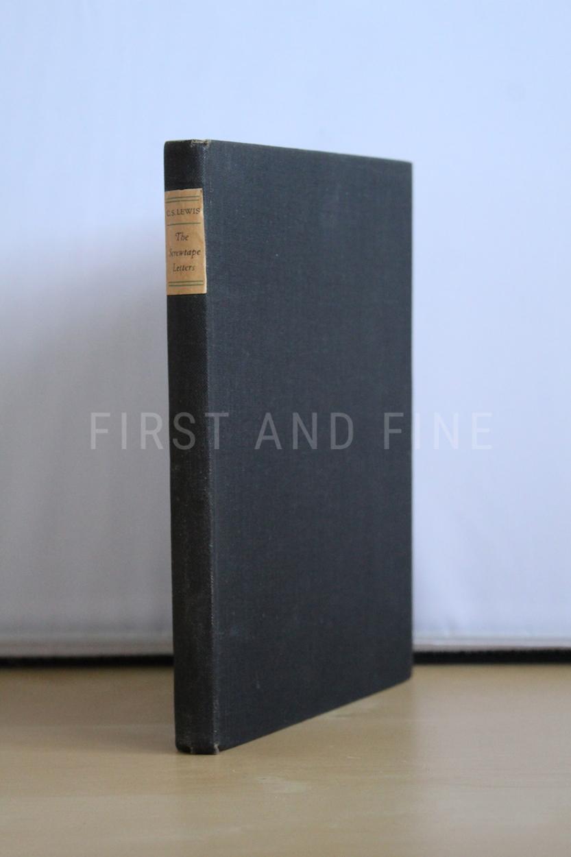 Lewis, C.S. (1942) 'The Screwtape Letters', UK first edition