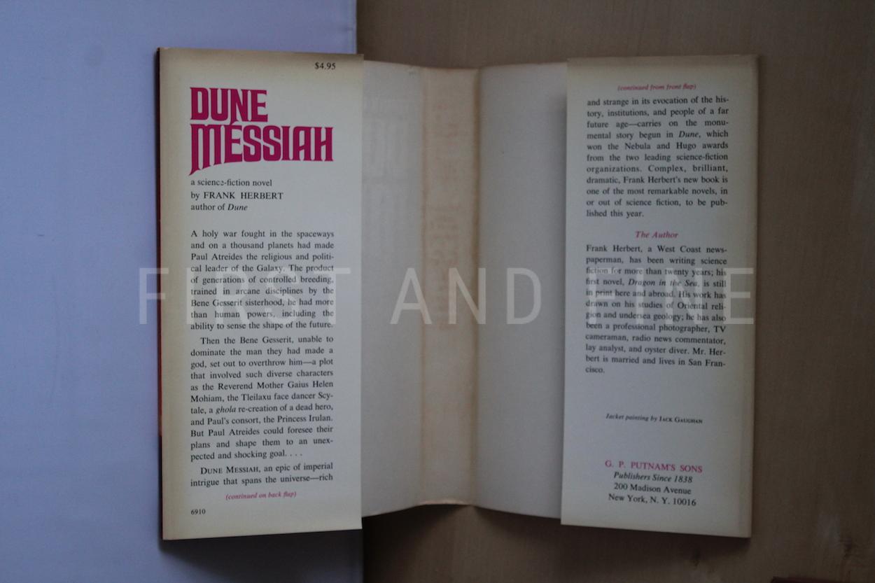 Herbert, Frank (1969) 'Dune Messiah', US signed first edition - Image 12