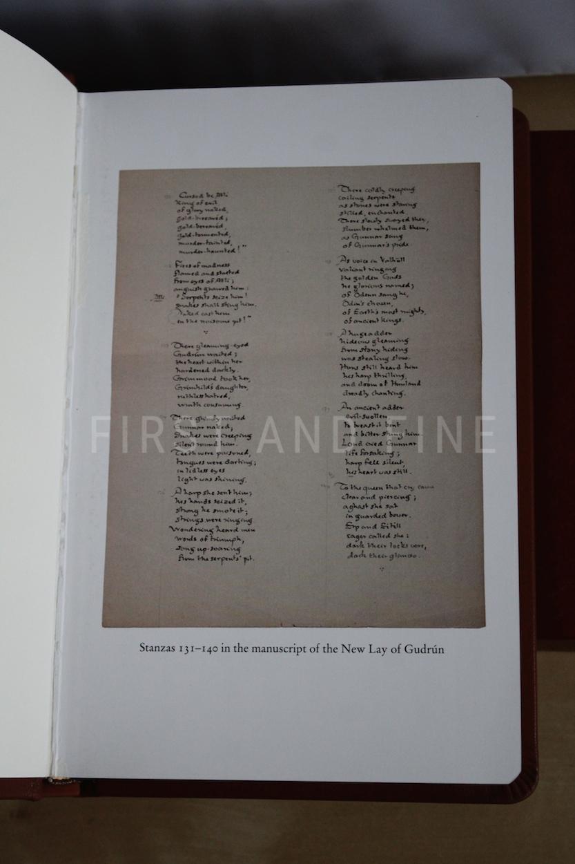 Tolkien, J.R.R.; Tolkien, Christopher (2009) 'The Legend of Sigurd and Gudrun', UK signed limited edition - Image 12