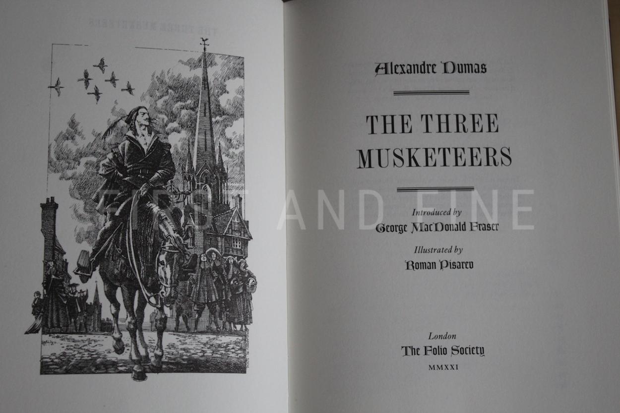 Dumas, Alexandre (2021) 'The Three Musketeers', Folio Society signed limited edition - Image 6