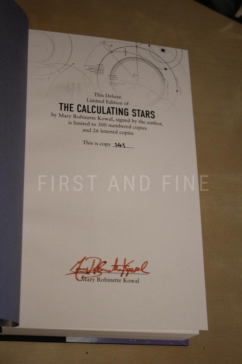 Kowal, Mary Robinette (2021) 'The Calculating Stars', 'The fated Sky', 'The Relentless Moon', UK deluxe signed limited edition of Lady Astronaut Universe series - Image 2