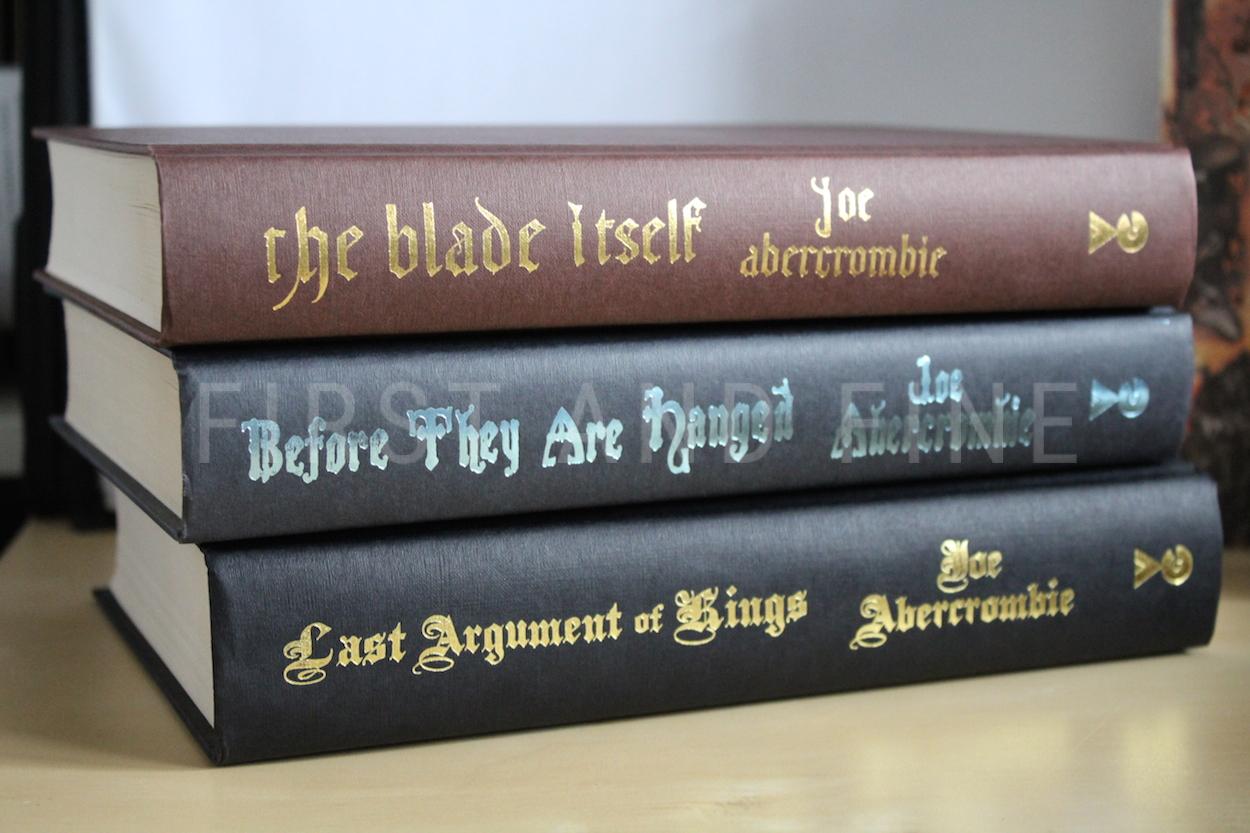 Abercrombie, Joe (2006-08) 'The First Law' trilogy (The Blade Itself; Before They Are Hanged; Last Argument of Kings), UK signed first edition set - Image 8