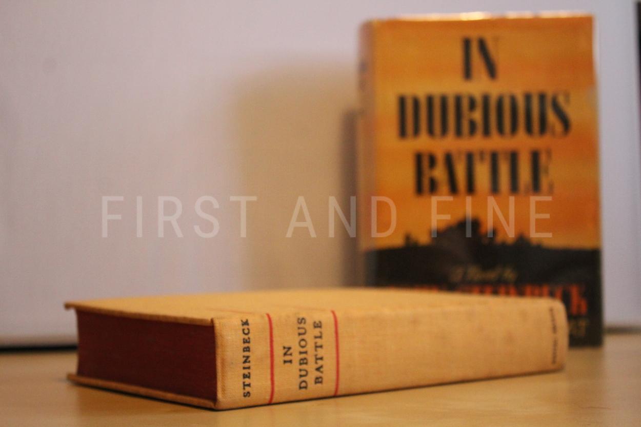 Steinbeck, John (1936) 'In Dubious Battle', US signed and inscribed first edition, family association copy - Image 7