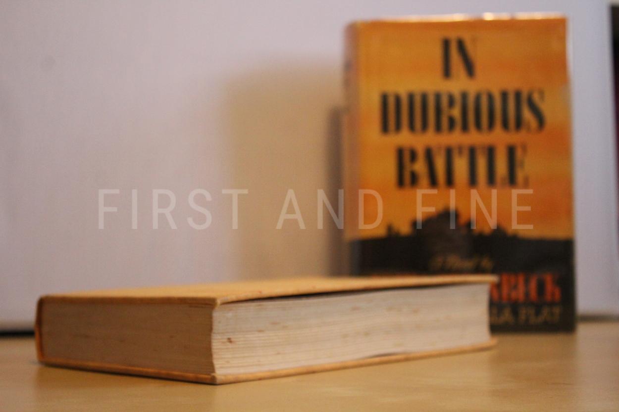 Steinbeck, John (1936) 'In Dubious Battle', US signed and inscribed first edition, family association copy - Image 8