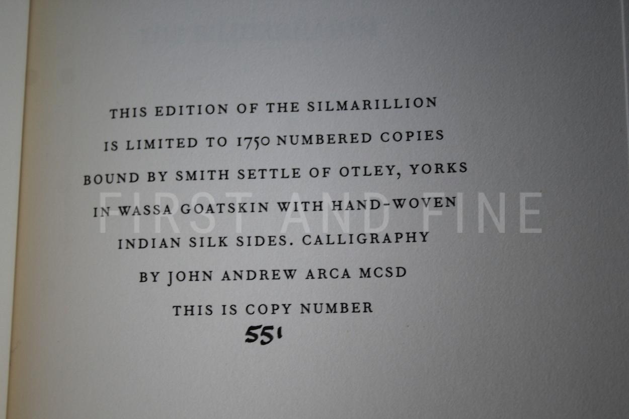 Tolkien, J.R.R. (2002-03) 'The Lord of the Rings', 'The Hobbit', and 'The Silmarillion', UK limited edition published by the Folio Society - complete same number set - Image 5