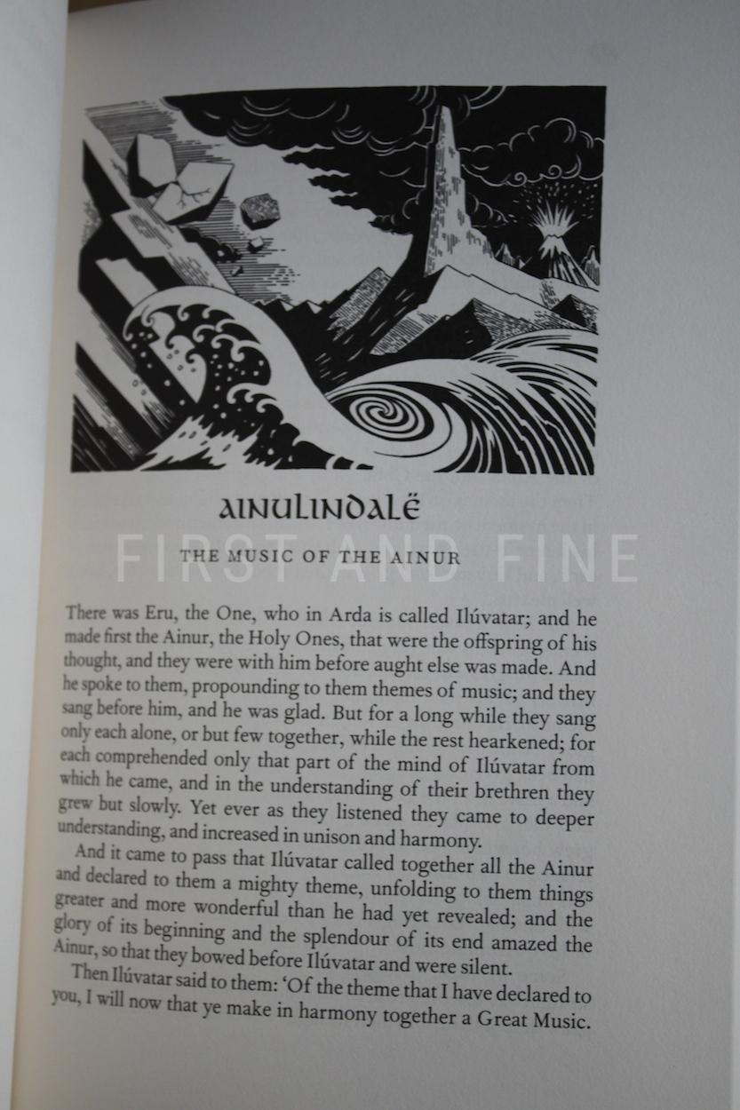 Tolkien, J.R.R. (2002-03) 'The Lord of the Rings', 'The Hobbit', and 'The Silmarillion', UK limited edition published by the Folio Society - complete same number set - Image 23