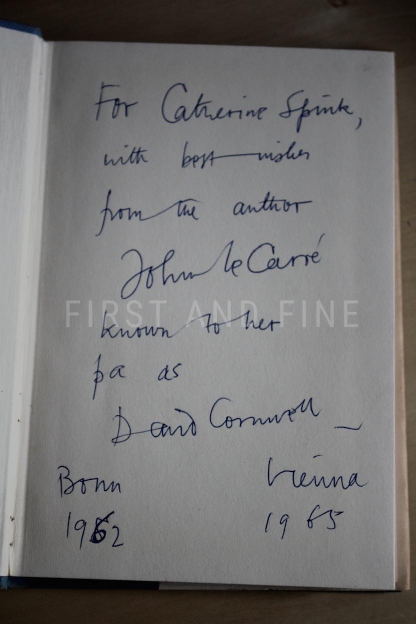 le Carré, John (1963) 'The Spy Who Came in from the Cold', UK signed and inscribed first edition - Image 2