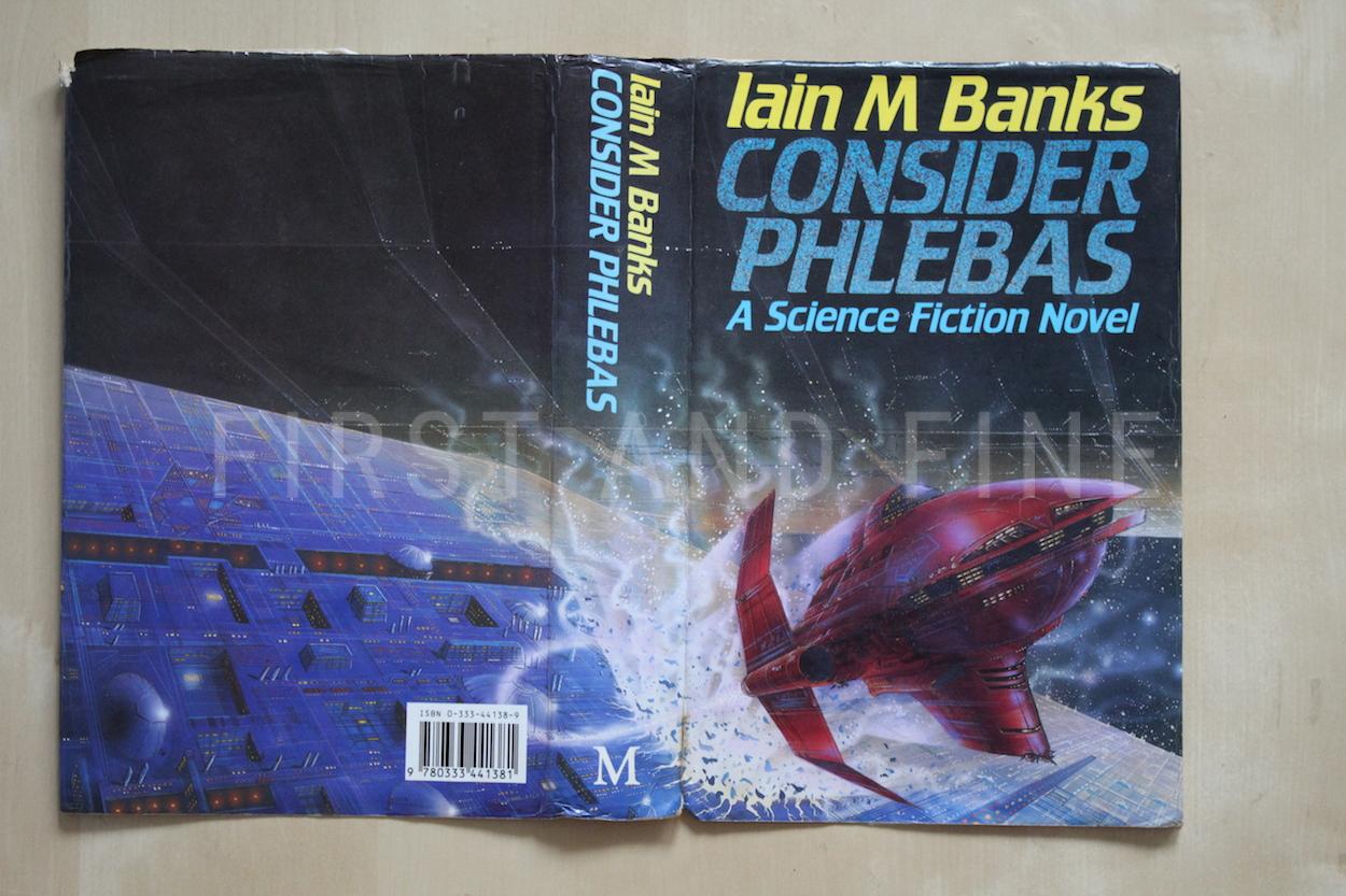 Banks, Iain (1987) 'Consider Phlebas', UK signed and inscribed first edition - Image 10