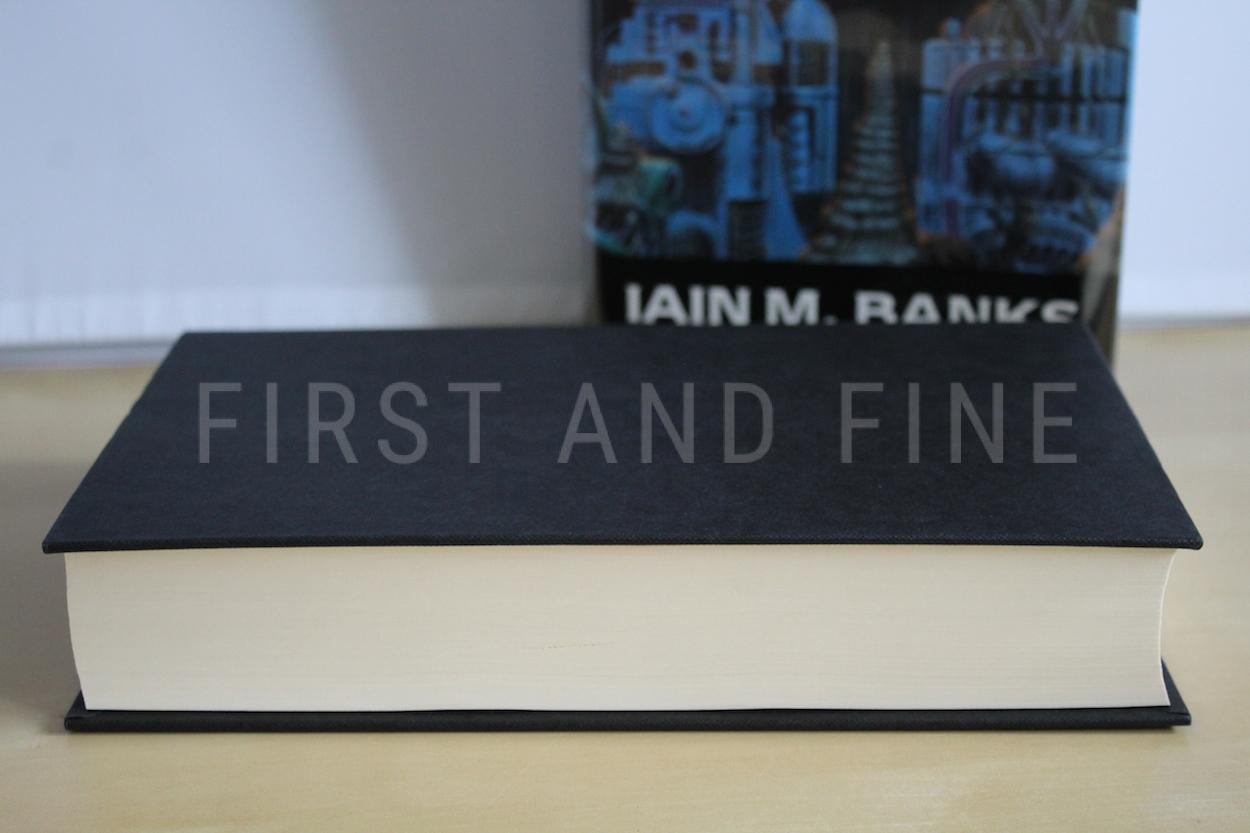 Banks, Iain (1993) 'Against A Dark Background', UK signed and inscribed first edition - Image 10