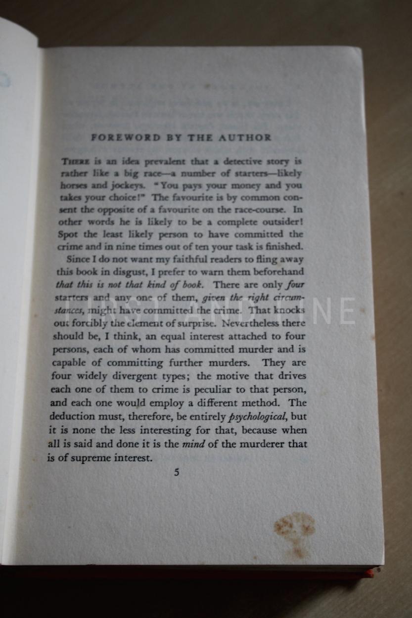 Christie, Agatha (1936) 'Cards on the Table', UK signed and inscribed first edition - The Greenway House copy - Image 10